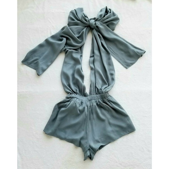 ONE WAY LF STORES "MULTI-LOOKS & STYLE" ONE-PIECE SHORTALLS SHORTS ROMPER $152 M - Picture 6 of 12